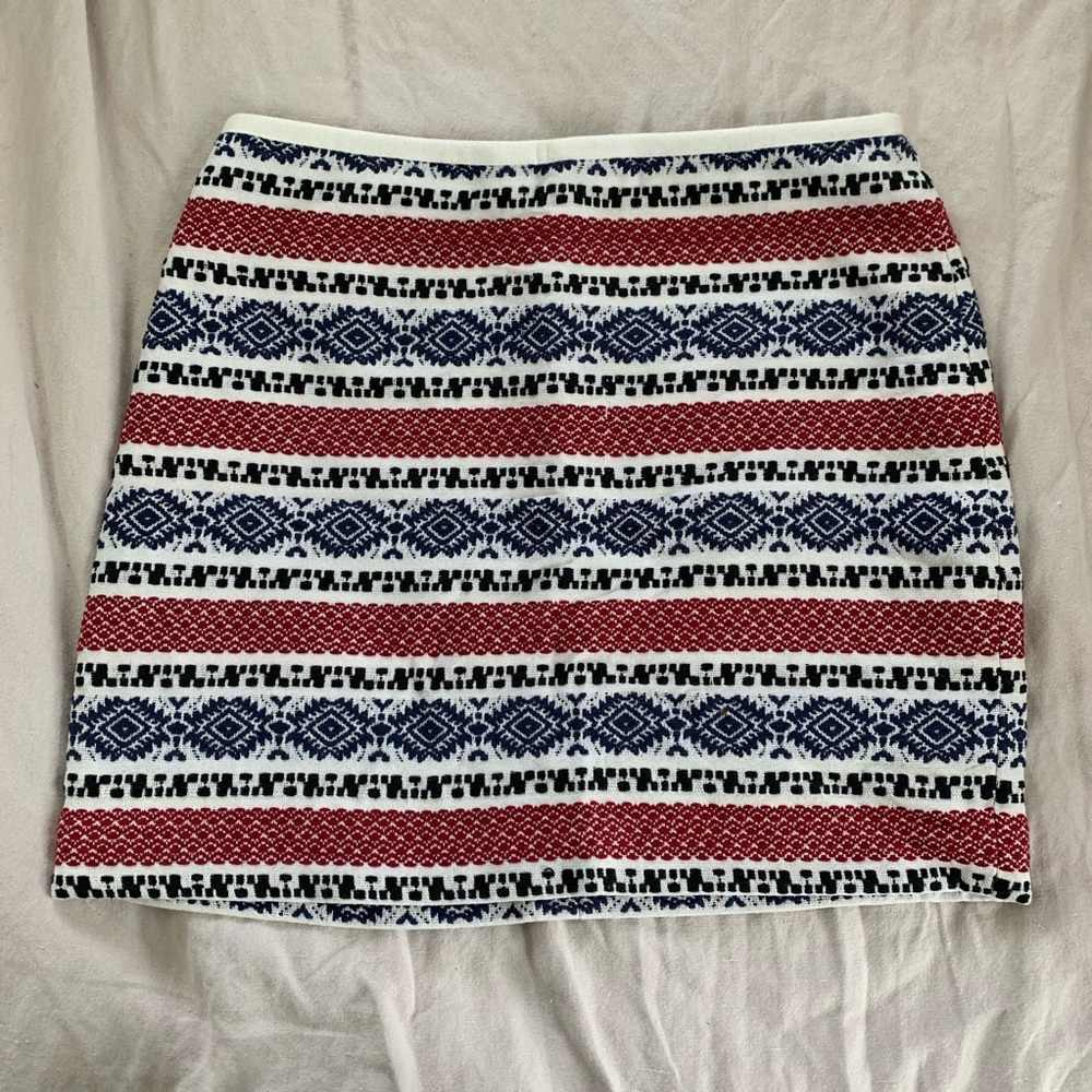 Madewell printed skirt
